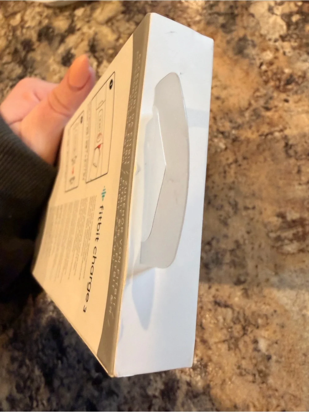 Fitbit Charge 3 Black Sport Band Size Small